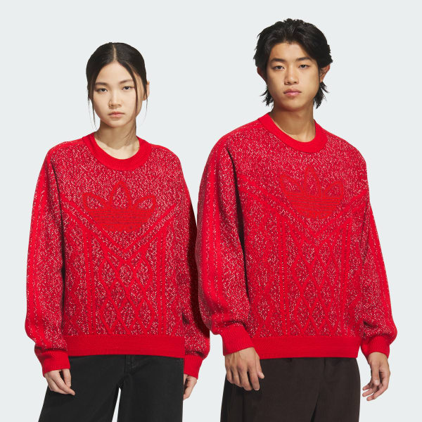 Red LNY SWEATER