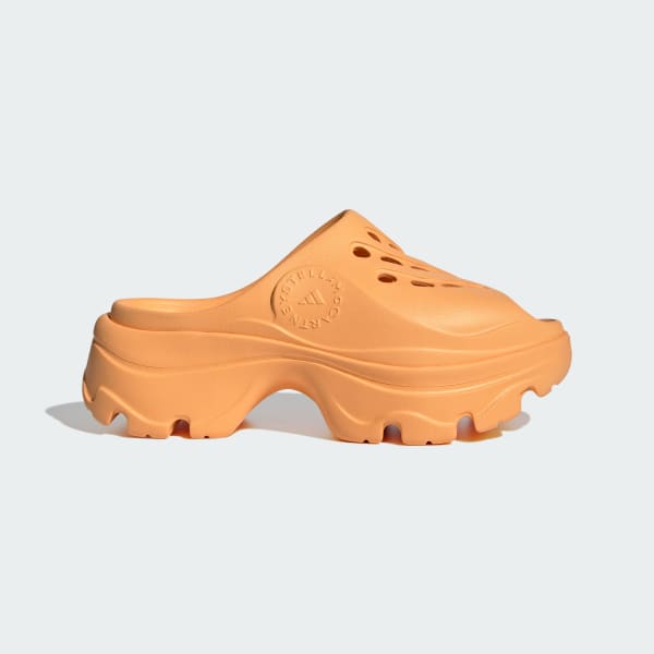 Oransje adidas by Stella McCartney Clogs