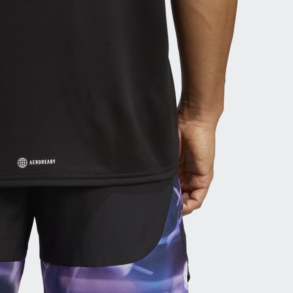 Czerń Designed for Movement HIIT Training Tee