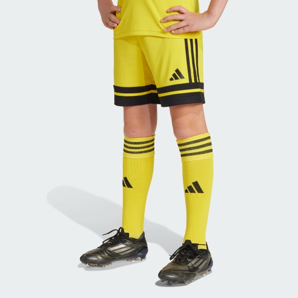 Amarillo Shorts SQ 25 para Niños