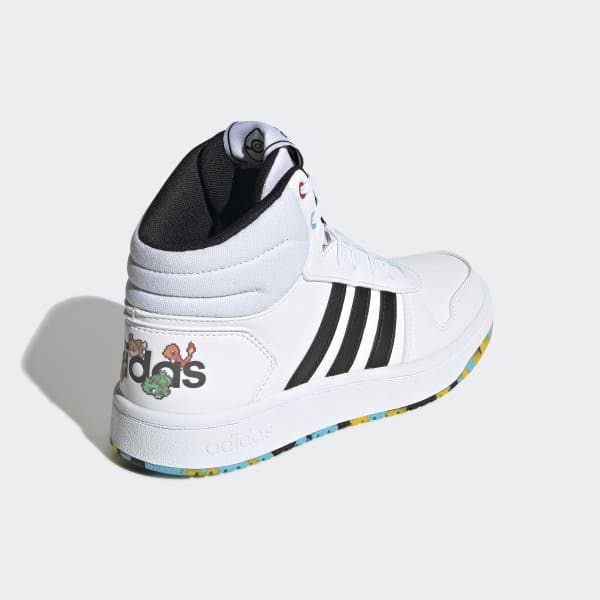 tênis cano alto adidas hoops 2.0 k