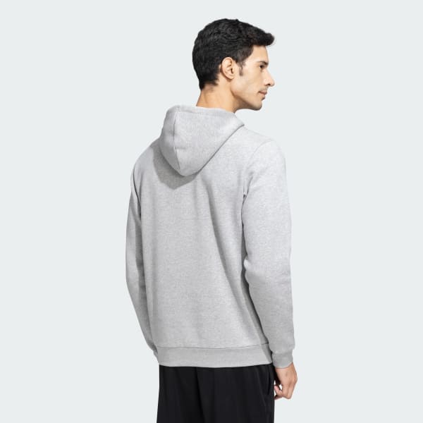 Grey Feel Cozy Hooded Sweatshirt