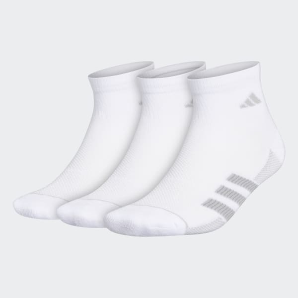 adidas Superlite Stripe 2 Quarter Socks 3 Pairs - White | adidas US