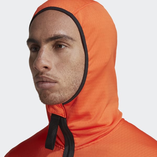 Arancione Giacca da hiking Terrex Tech Fleece Lite Hooded