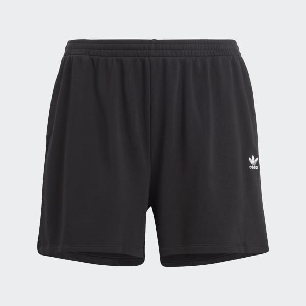 Schwarz adicolor Essentials French Terry Shorts – Große Größen