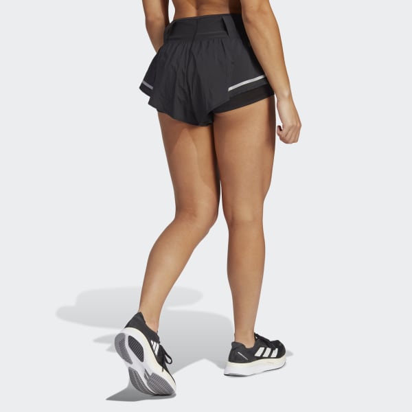 Black Collective Power Running Shorts