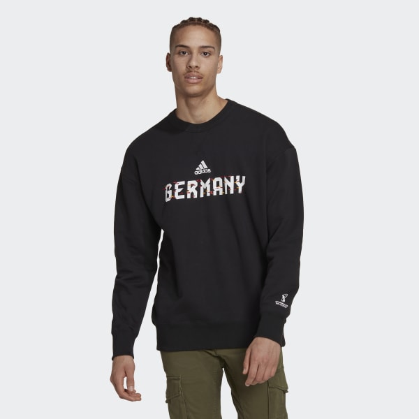 Noir Sweat-shirt ras-du-cou Allemagne Coupe du Monde de la FIFA 2022™