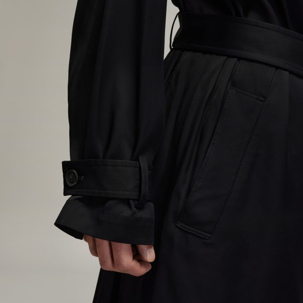 Adidas Y-3 Rayon Twill Coat BUY ONLINE