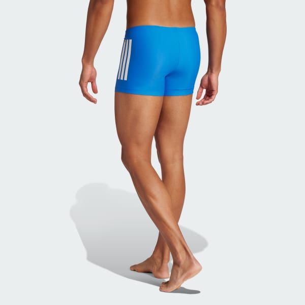 Bleu Boxer de natation 3 bandes 5 cm