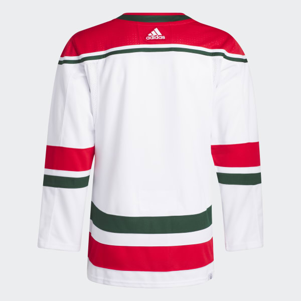 New Jersey Devils Custom Official White Adidas Authentic Adult
