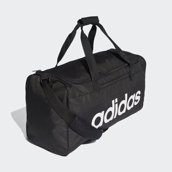 adidas Linear Core Duffel Bag Medium - Black | adidas Malaysia