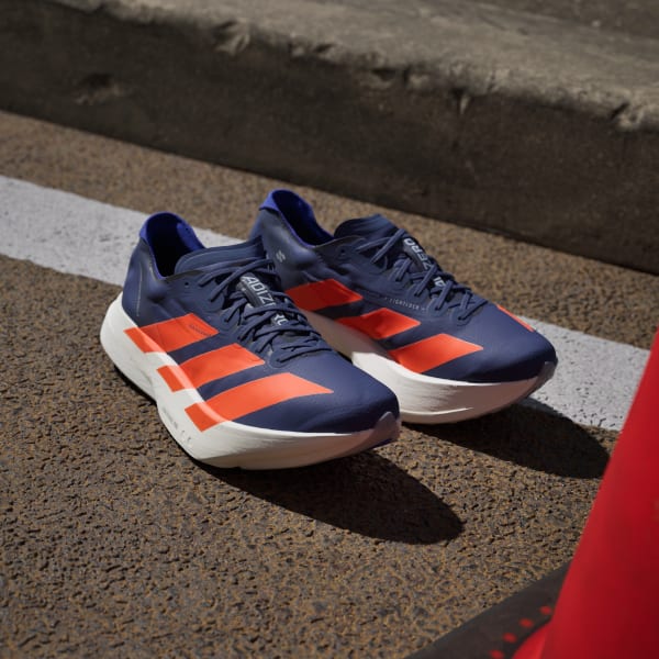 スニーカー★アディダス★Adizero Adios Pro 4 Blue Orange adidas Adizero Adios Pro 4 Shoes - Blue | adidas New Zealand