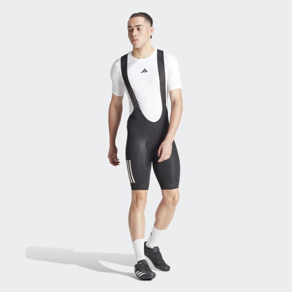 adidas Essentials 3 Stripes Padded Cycling Bib Shorts Black adidas Philippines