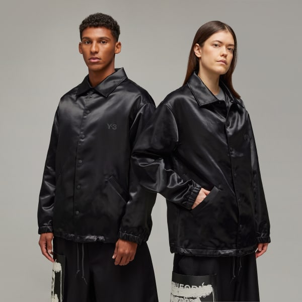 アディダス Y-3 GRAPHIC COACH JACKET - ブラック | アディダス ジャパン