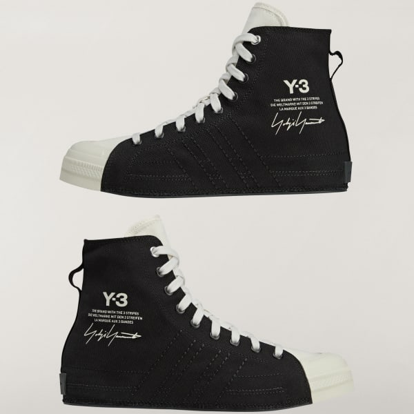 adidas Y-3 Nizza Hi - Grey | Free Shipping with adiClub