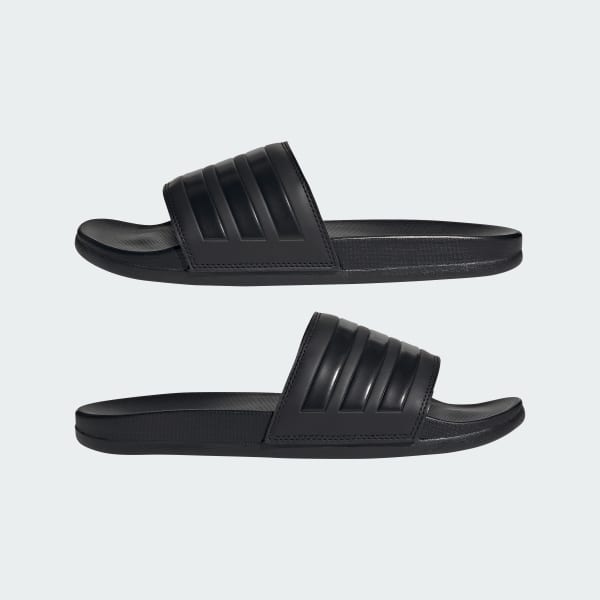 Adidas adilette comfort slides black hotsell