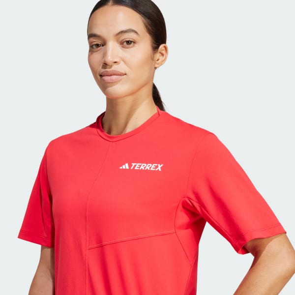 adidas Terrex Multi Climacool T-Shirt - Red | adidas UK