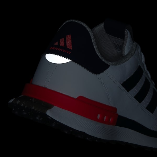 adidas S2G 24 Leather Spikeless Golf Shoes - White | Free