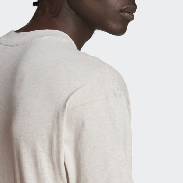 Beige Botanically Dyed Tee (Gender Neutral) II805