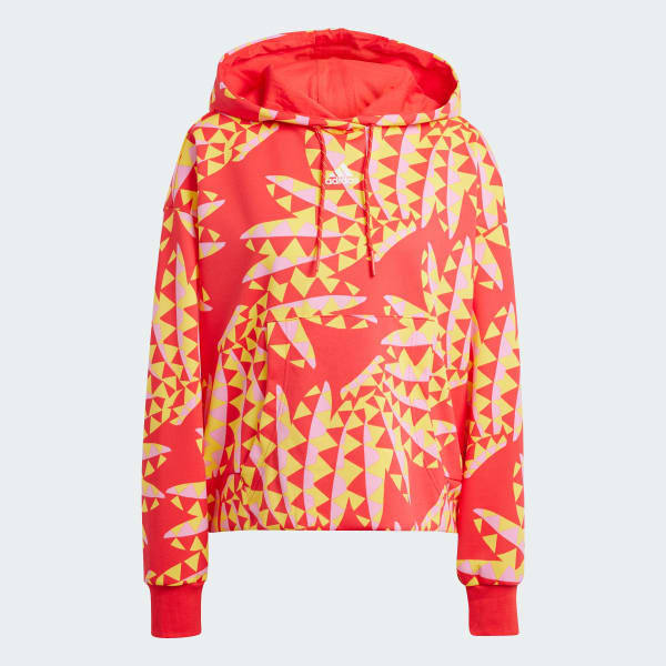 Rojo Buzo con Capucha adidas x FARM Rio