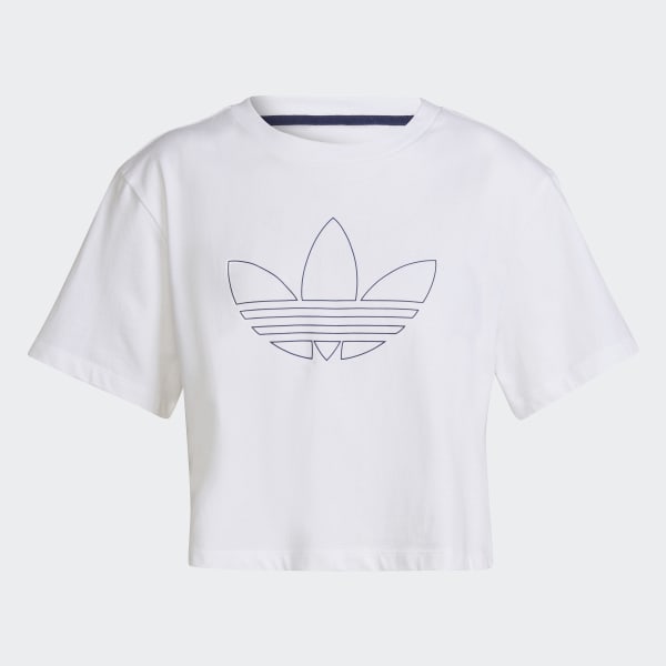 Λευκό Crop Top