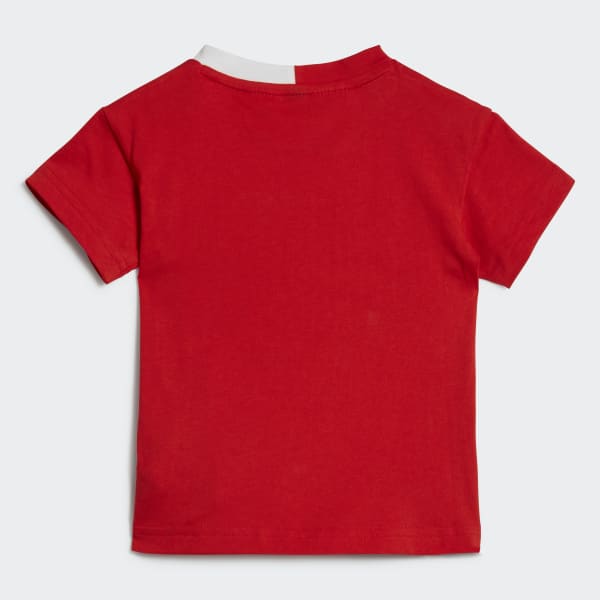 Rot adidas x Classic LEGO T-Shirt und Hose Set CN079