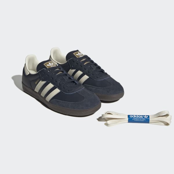 adidas Samba OG Shoes Blue adidas Thailand
