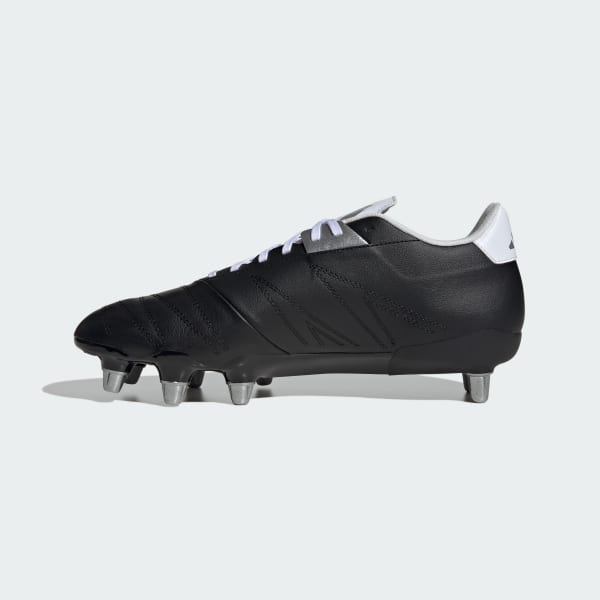 Adidas Kakari Elite Soft Ground Rugby Boots Core Black 6.5 Mens Rugby Cleats