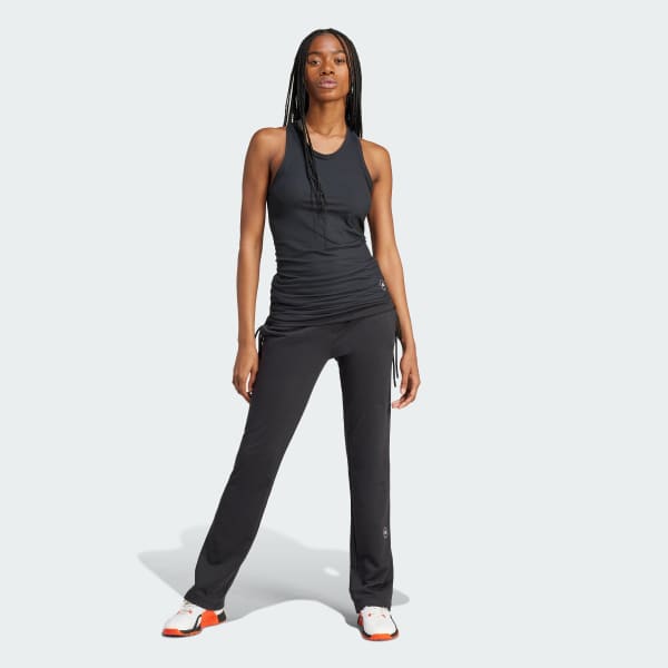 Schwarz adidas by Stella McCartney Sportswear Rib Tanktop