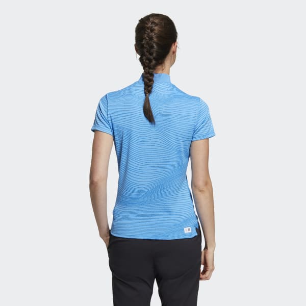 Blau Made to be Remade Rib Collar Poloshirt