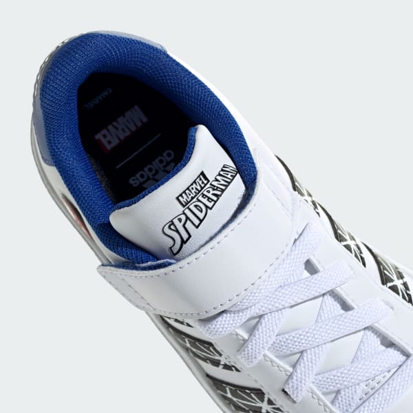 adidas Marvel\'s Spider-Man Grand Court Shoes Kids - White | Kids\' Lifestyle  | adidas US