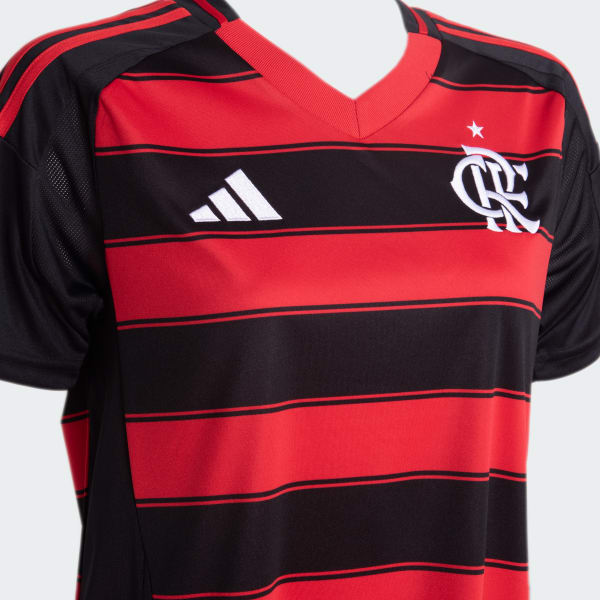 Preto Camisa I Flamengo Feminina 25/26