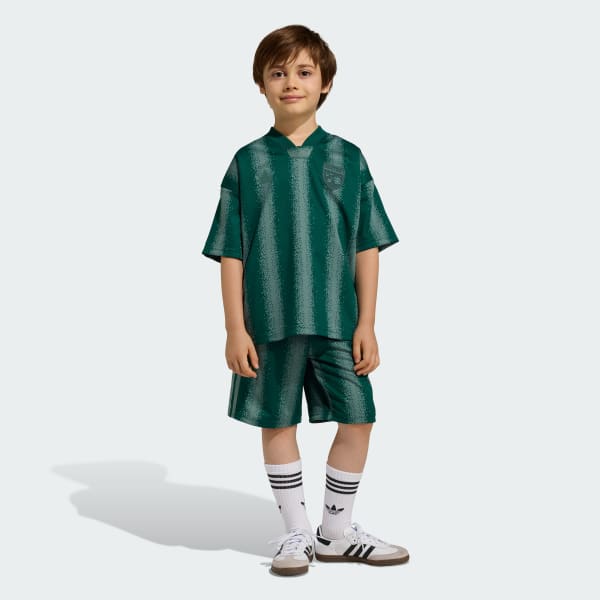 Verde SET DI T-shirt Oversized Short ADIDAS MINECRAFT