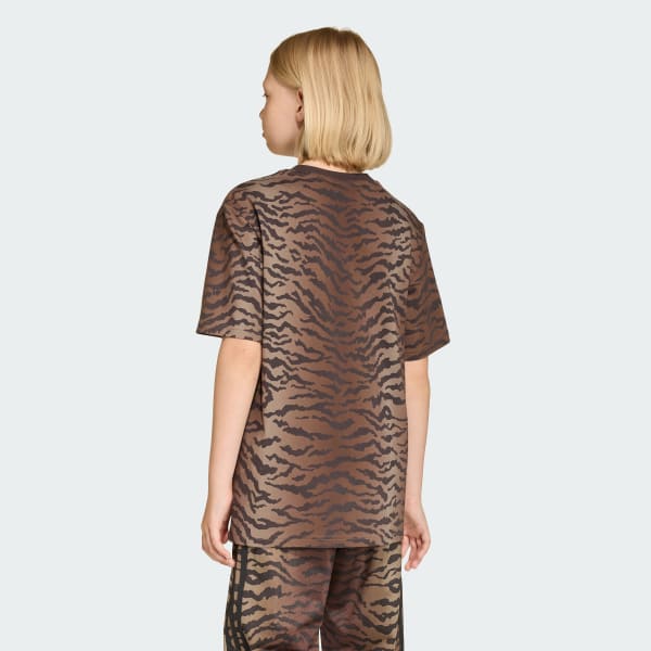 Cafe camiseta holgada AOP