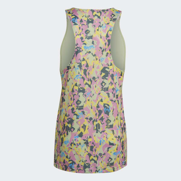 Zielony Own the Run Singlet EBT26