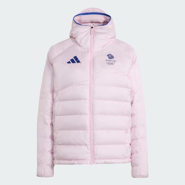 Pink BOA XPERIOR DOWN HOODED JACKET