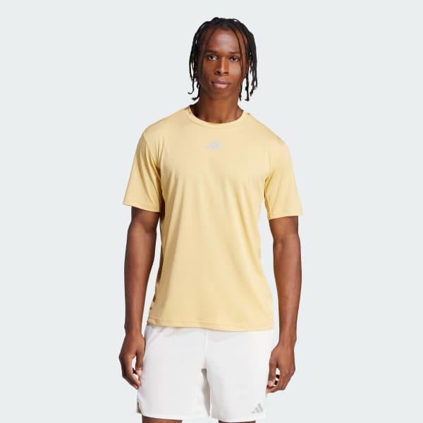 Bege Camiseta Treino HIIT Três Listras