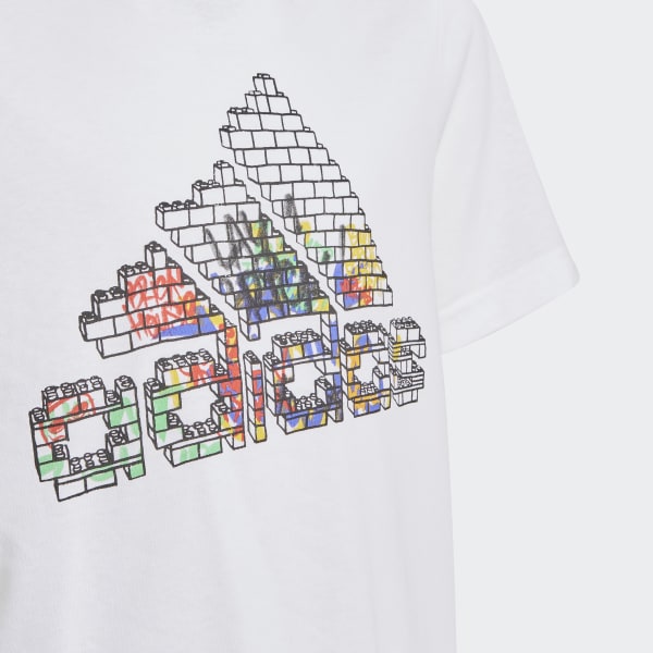 Wit adidas x LEGO® Graphic T-shirt JLS83