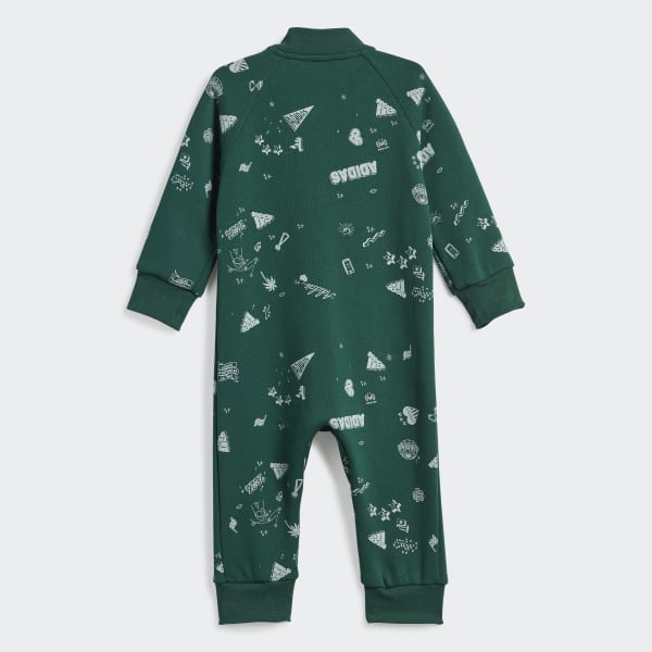 Green store adidas bodysuit