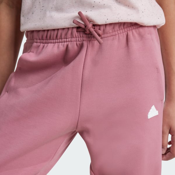 adidas Future Icons 3-Stripes Cotton Pants - Pink | adidas