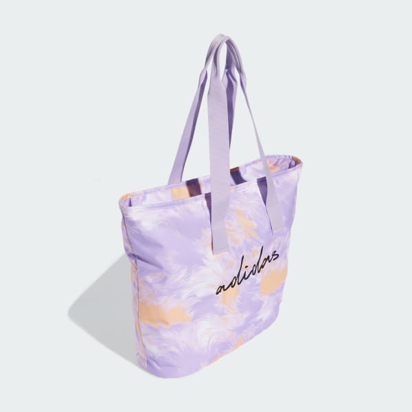Purple adidas Beach AOP Shopper