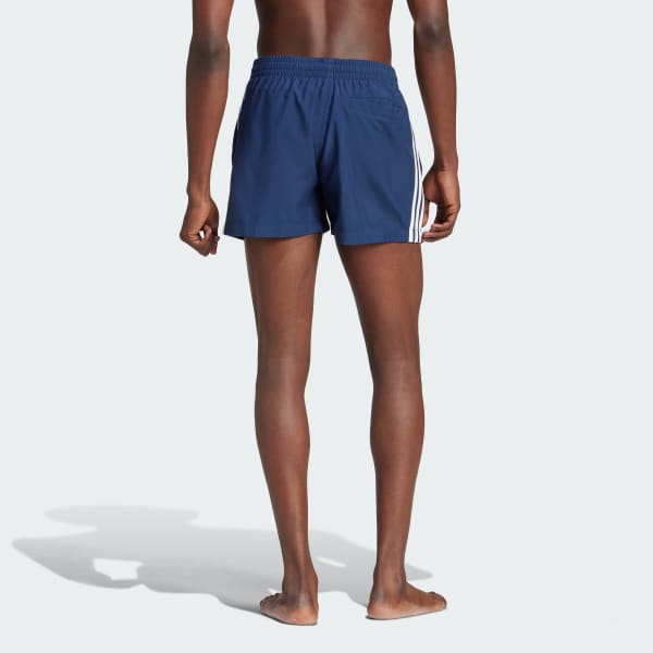 adidas Adicolor 3-Stripes Swim Shorts - Blue | Men's Swim | adidas US