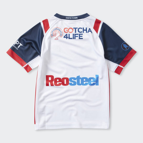 White Roosters REP Away Jersey Youth