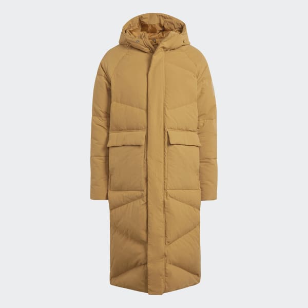 Brown Big Baffle Down Coat