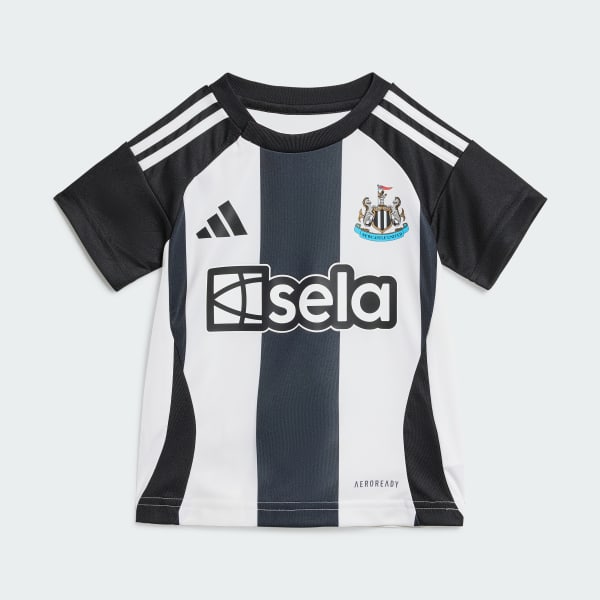 Black Newcastle United FC 24/25 Home Baby Kit Kids