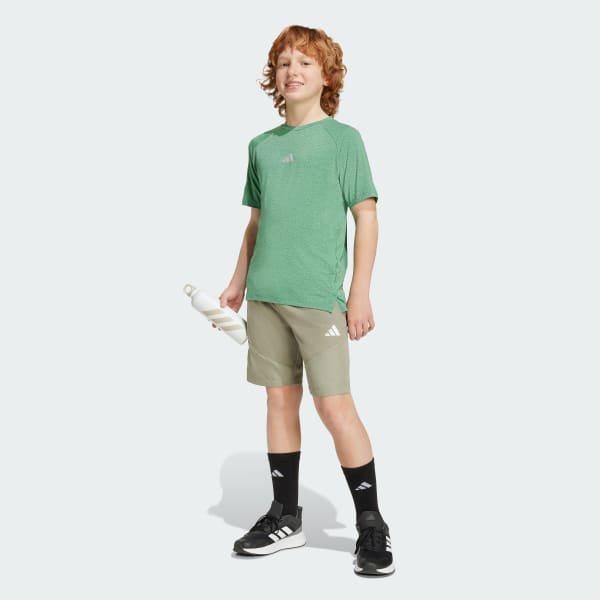 Green All Sports Favorite Shorts Kids