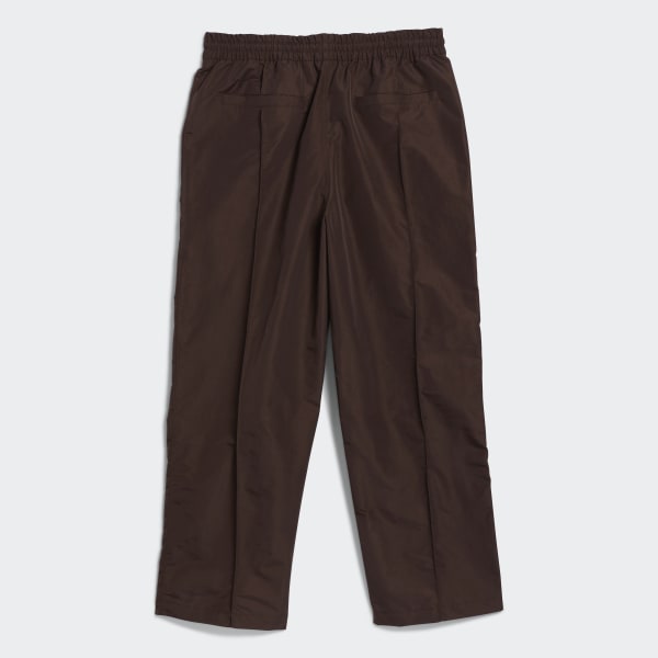 Brown Pintuck Pants (Gender Neutral) SV197