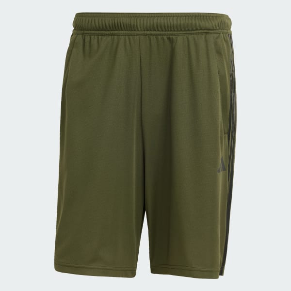 Train Essentials Piqué 3-Stripes Training Shorts