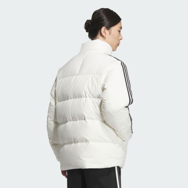 White 머스트해브 3S 루즈 핏 리버서블 다운 재킷