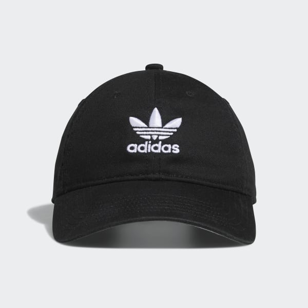 Washed Relaxed Hat Black | kids | adidas